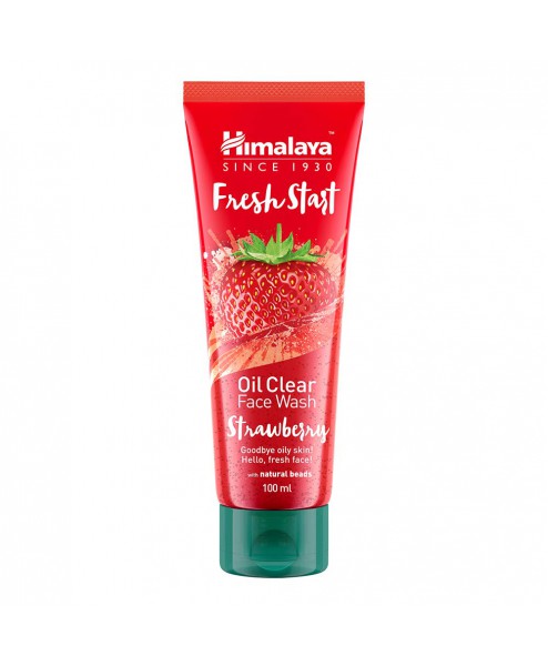 Himalaya Fresh Start Oil Clear Face Wash, Strawberry, 100ml 